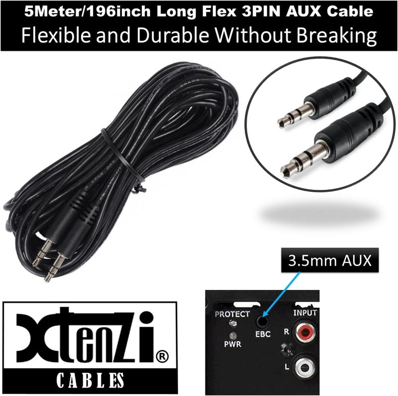 Xtenzi Amplifier Remote Bass Volume Control Knob XTBR22 Compatible with Select Kicker CXA, CX, PXA Series Amplifiers - Image 4